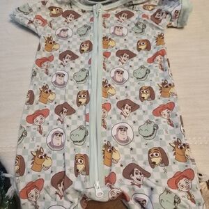 Toy Story Bamboo Footless Shortie Pajamas